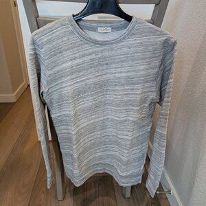 Boys Beige Striped Sweatshirt - Size XL